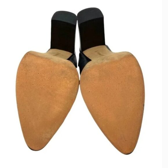 Rebecca Minkoff Aiden Leather Mules Booties- Size 11 - Picture 5 of 9